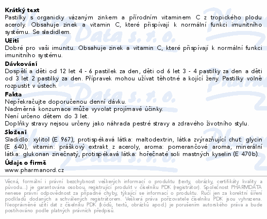 Pharma Nord Bioaktivní Influ-Zinek tbl.60