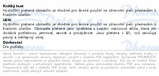 B-KNITT obinadlo pletené nesterilní 8cmx5m 10ks