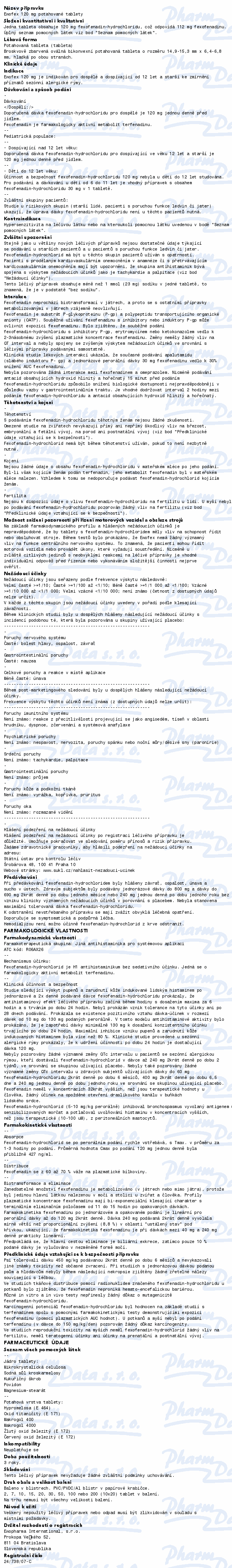 Ewofex 120mg tbl.flm.30